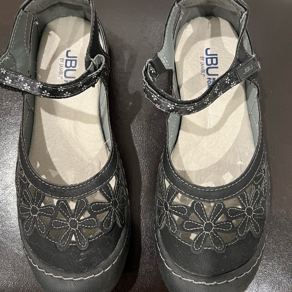 JBU By Jambu Mary Jane Wildflower Flats